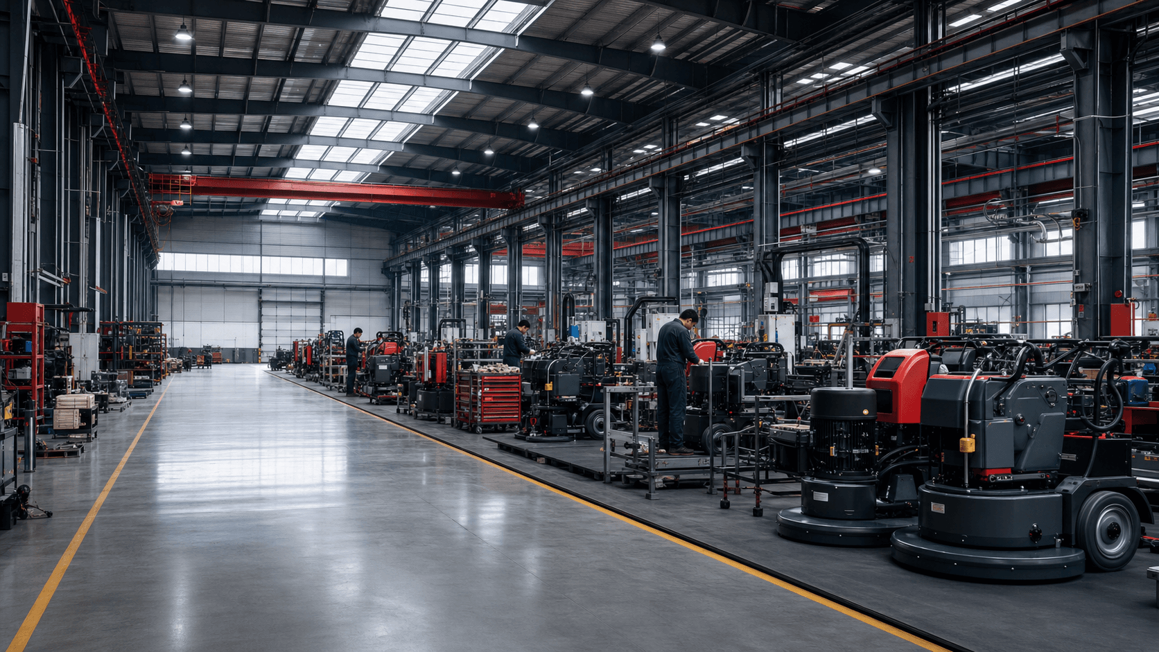 Trowel Max manufacturing workshop