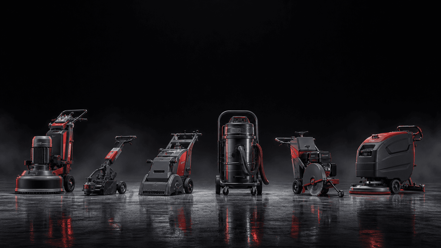 Trowel Max floor construction equipment lineup