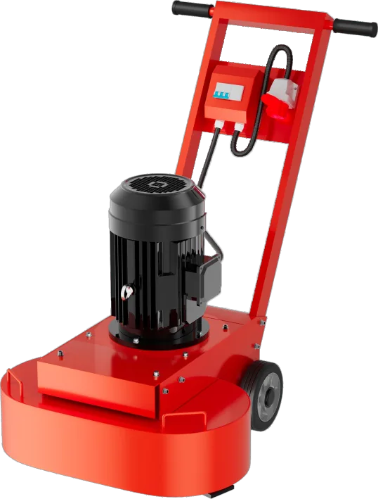 Dual-disc Epoxy Grinder without Vacuum